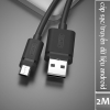 Cáp sạc USB sang microUSB UNITEK Y-C 455GBK